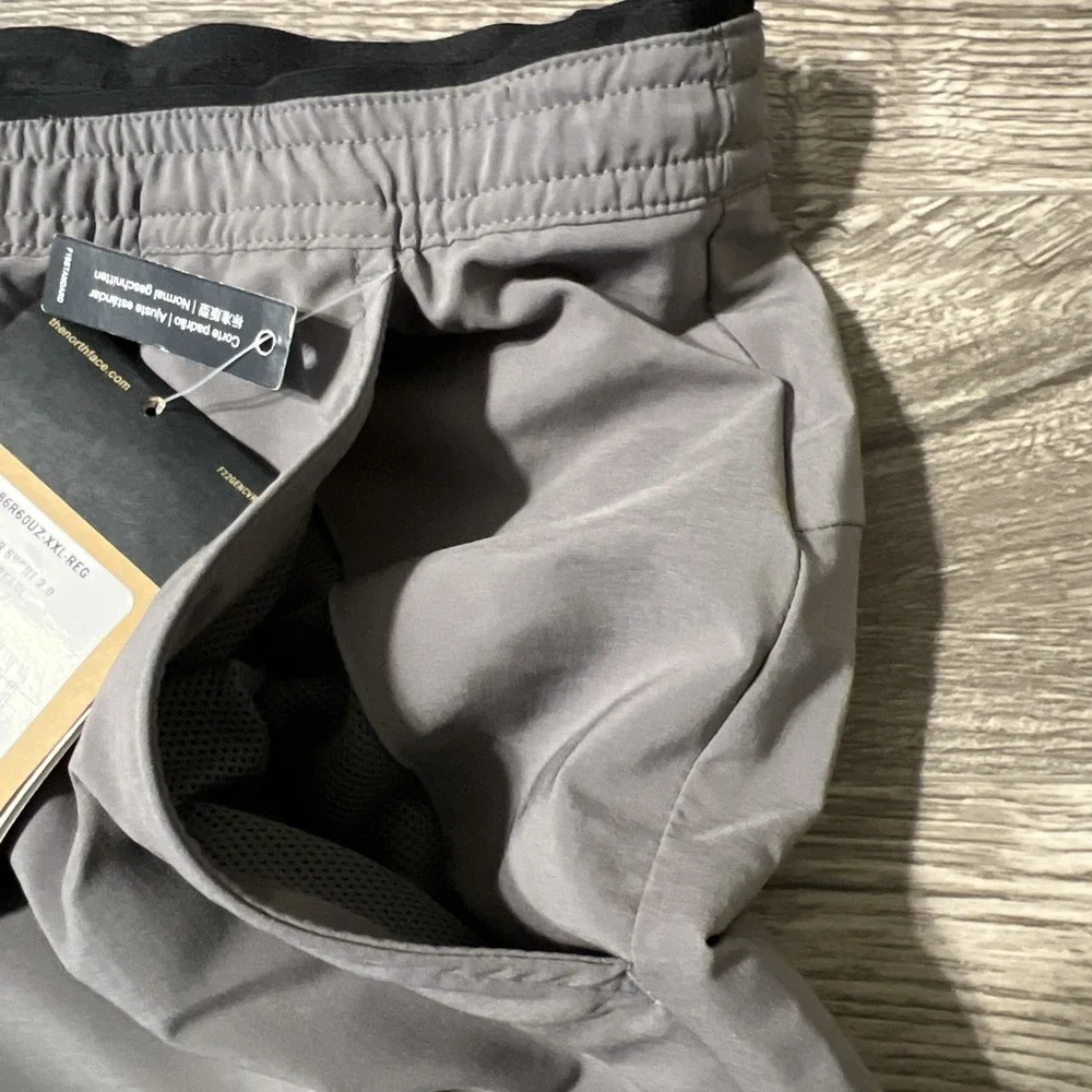 The North Face Wander Shorts 2.0 Smoked Pearl Gray Hiking Men's Size XXL NWT